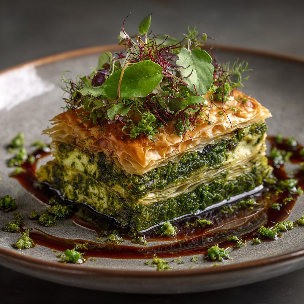 Spanakopita Mille-Feuille